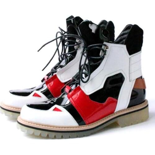 New fashion ankle boots transparent bottom casual shoes lace up men shoes mens boots