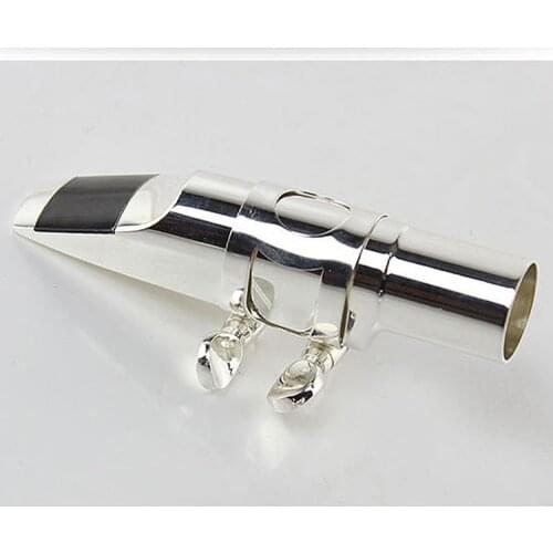 New MFC Professional Tenor Soprano Alto Saxophone Metal Mouthpiece Silvering Sax Mouth Pieces Accessories Size 5 6 7 8 9