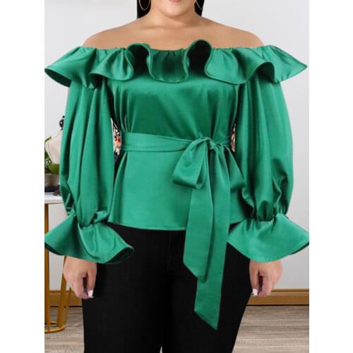 ONTINVA Off Shoulder Blouses