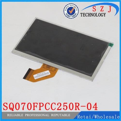 Original 7'' inch LCD Display Panel SQ070FPCC250R-04 for Tablet pc LCD screen Replacement Free shipping