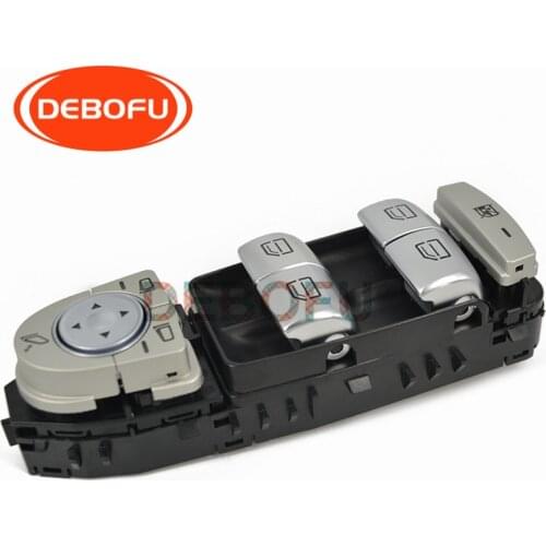 Power Master Window Control Switch Button Console For Mercedes-Benz C Class W205 S205 X253 C200 C300 C350 C63 AMG 2059056811