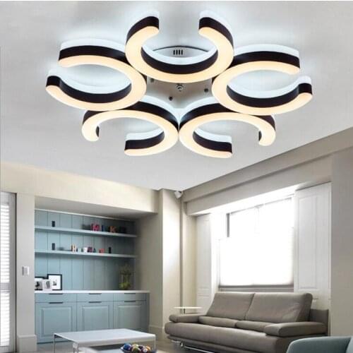 Modern minimalist led living room lamp bedroom ceiling lamp warm romantic creative restaurant office study lamp lighting lamps