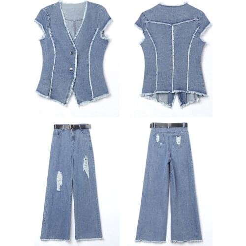 Женские модные брючные костюмы Vieruodis China At AliExpress