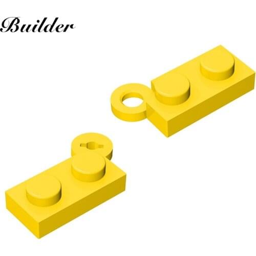 Little Builder Building Blocks Technicalalal DIY Plates 1x2 Hinge Plate MOC Educational Toy for Children Gifts 73983+2429 10pcs