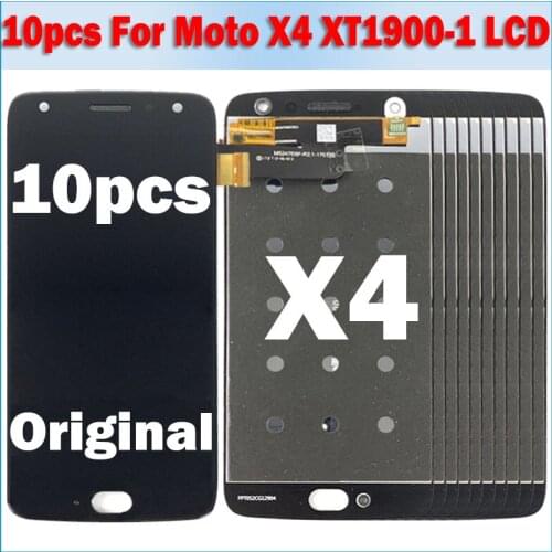10pcs/Lot Original For Motorola Moto X4 Display XT1900 XT1900-1 XT1900-4 XT1900-7 Display Touch Screen Digitizer for Moto X4 lcd