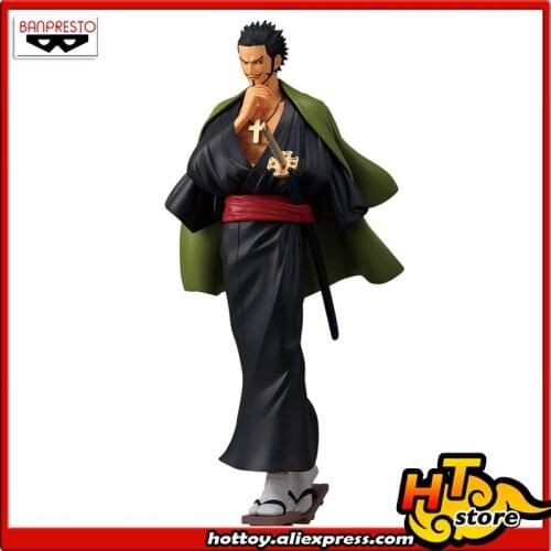 100% Original Banpresto TREASURE CRUISE WORLD JOURNEY vol.3 Collection Figure - DRACULE MIHAWK from "ONE PIECE"