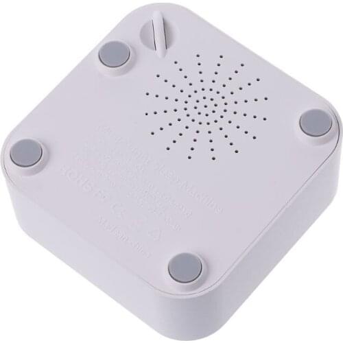 White Noise Machine USB Rechargeable Timed Shutdown Sleep Sound Machine For Sleeping & Relaxation For Baby Adult Office Travel