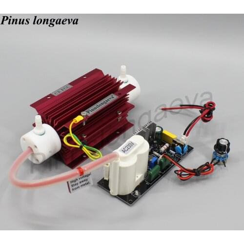 CE FCC ROHS Pinus longaeva 5G/H 5grams adjustable ozone generator Kit tube transformer psu for air water Generatore di ozono