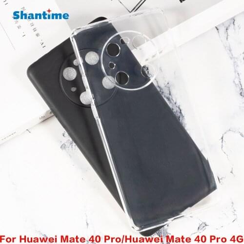 For Huawei Mate 40 Pro Gel Pudding Silicone Phone Protective Back Shell For Huawei Mate 40 Pro 4G Soft TPU Case