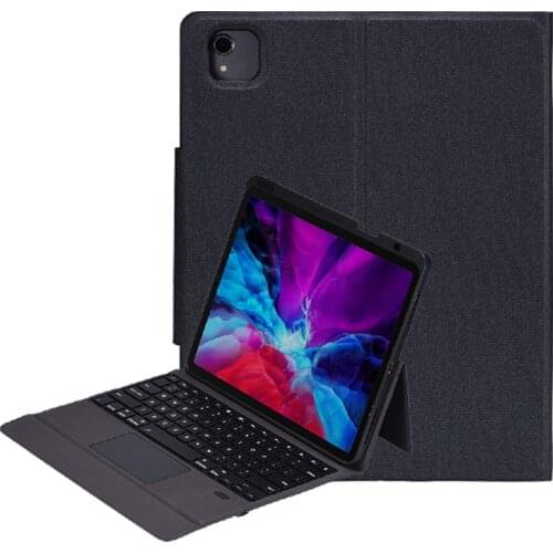 TouchPad Keyboard Cover Funda for iPad Pro 12.9 2021 2020 2018 Case Keyboard Cover for iPad Pro 12.9 Inch Case Touchpad Keyboard