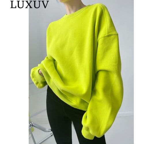 Свитшоты женские LUXUV China At AliExpress
