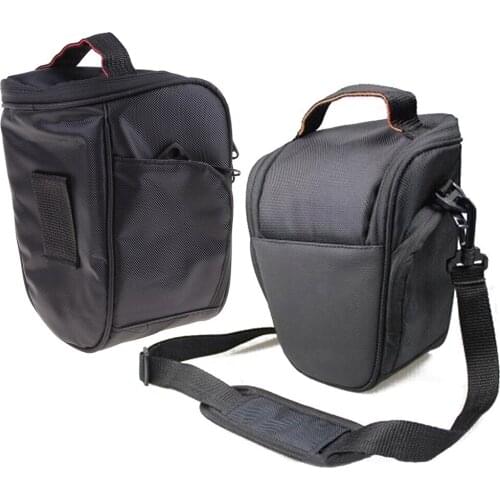 Nylon Camera Waterproof Bag Soft Carrying Case Bag for canon EOS for nikon D5200 D5100 Digital Camera Storage Bag Y4UE