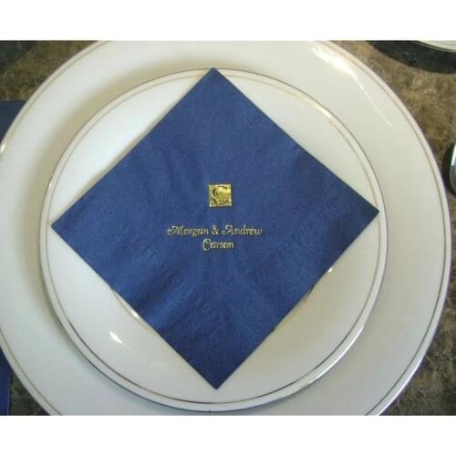 Personalized Napkins Childs Train Choo Choo All Aboard Birthday Party Bridal shower Bachelorette party flower girl Baptism