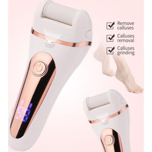 Portable Electric Foot File USB Charging Foot Grinder Exfoliator Feet Heels Care Tool Pedicure Machine Socks Toe Cuticle File