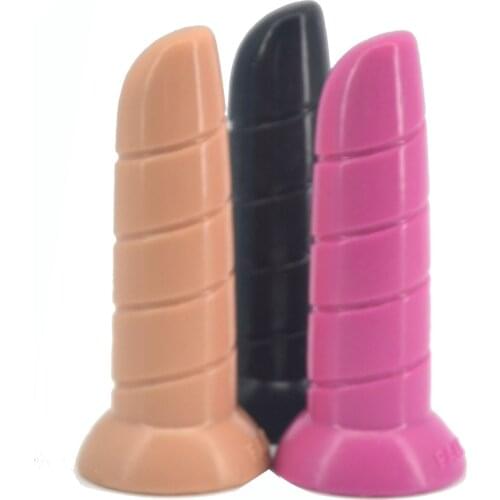 Silicone Anal Plug With Suction Cup 2018 Sex Products Masturbate Stick Anal Dildo Penis Sex Toys For Woman Prostate Massage