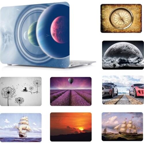 Printing Laptop Hard Case Shell Cover Skin For Apple Macbook Air 11 13 Pro 13 15 Retina Touch Bar & ID 11 12 13.3 15.4 inch