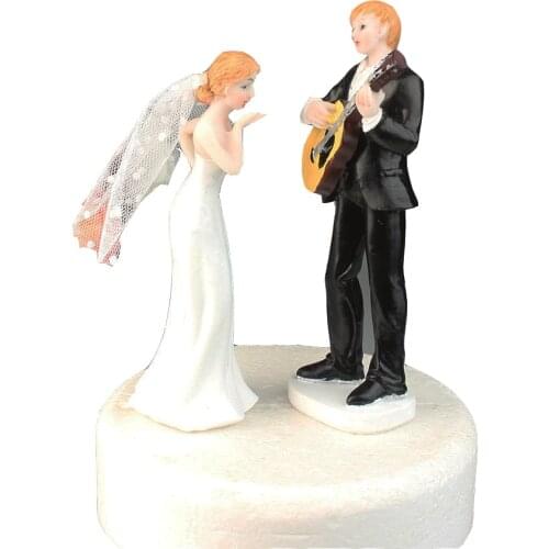 Cake Decoration Wedding Supplies Wedding Gifts Resin Crafts Decorations Characters Premium Gifts Guitars