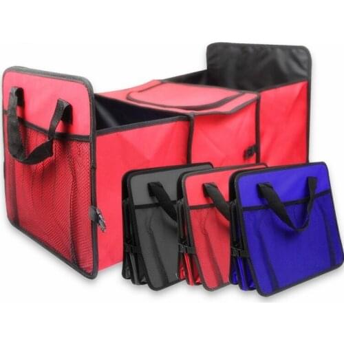 Universal Car Storage Organizer Capacity Multi-use Oxford Truck Tools Container Bags Stowing Tidying Folding For Emergency Box