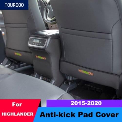 For Toyota Highlander 2015-2020 Seat Anti-kick Protective Pad Cover
