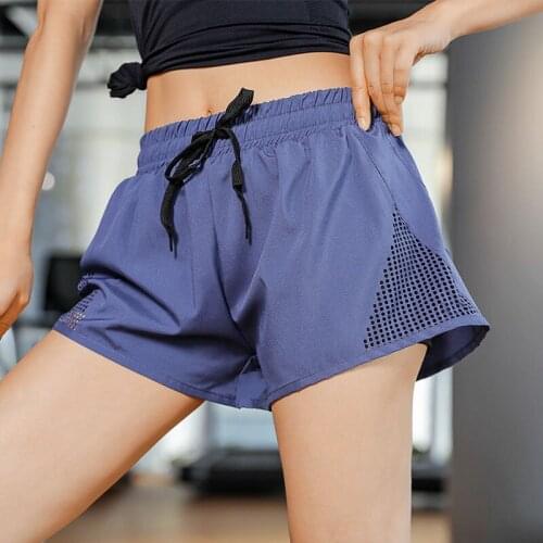 Womens Clothing Bottoms Shorts Hot Running Shorts Mesh Quick-Drying Breathable Sports Shorts Womens Loose ThinLace-up High
