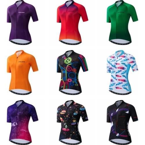 Women JPOJPO Cycling Jersey Pro Top Bike Team Cycling Clothing MTB Road Maillot Ropa Ciclismo Summer Short Sleeve Bicycle Jersey