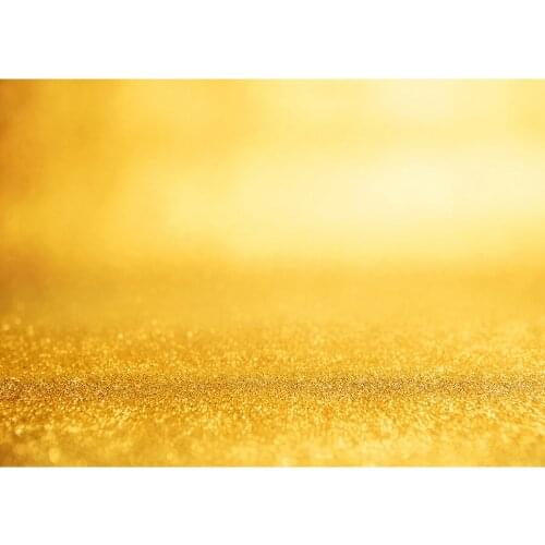Gold Sand Glitter Bokeh Photographic Backdrop Custom Backgrounds for Baby Shower Children Birthday Party Photocall Fond Photo