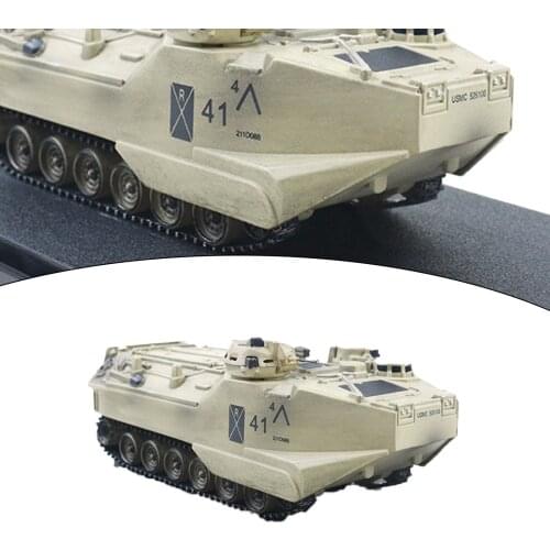 1/72 American AAV7A1 Tank Model Simulation Tank Model Mini Small Tank Model Model Tanks Kits Collection