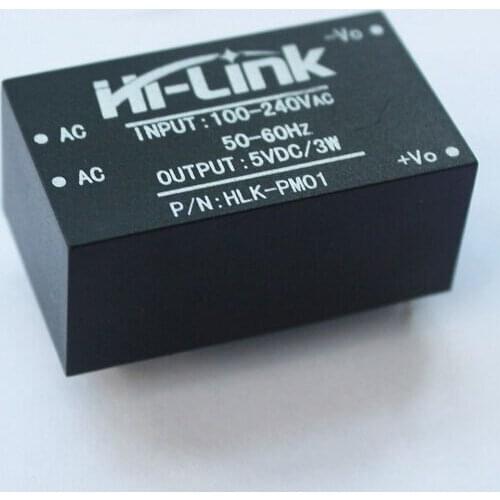 2pcs HLK-PM01 AC-DC 220v to 5 v Isolating switch power supply subminiature/ power supply module