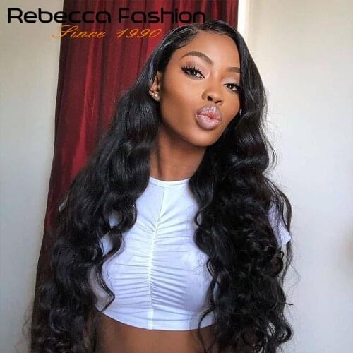 30 Inch Body Wave Wig Transparent Lace Frontal Wigs Wet Wavy Human Hair Wigs Deep Part Brazilian Body Wave Human Hair Lace Wigs