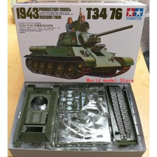 35059 Russian T34/76 Tank 1943 Version TAMIYA 1:35 plastic model kit