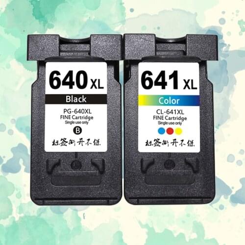 For Canon PG 640 XL CL 641 XL Ink Cartridge Remanufactured for Canon 640XL 641XL Pixma MG2160 MG2260 MG3160 MG3260 MX376 MX396