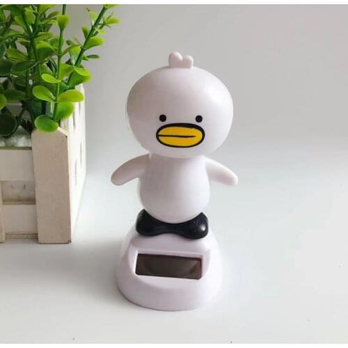 Solar home decor Cartoon Figure Ornament for Car Dashboard Dynamic Dancing Animal Tabletop Decoration for Home Desktop Office L9