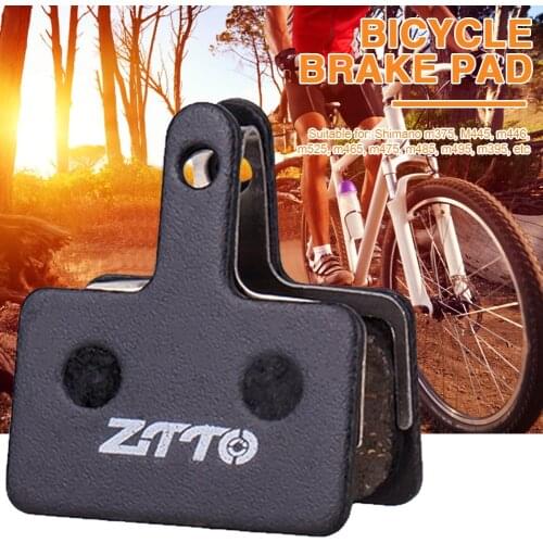 2 Pairs Mountain MTB Bicycle Oil Disc Brake Pads for M375 M445 M446 CyclingBicycle Disc Brake Pad Metallic Cycling Brake Pads