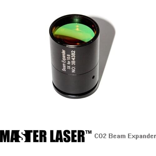 3 Times Adjust CO2 Galvo System Beam Expander 40mm Output Aperature for Laser Marking Machine Laser Expander CO2