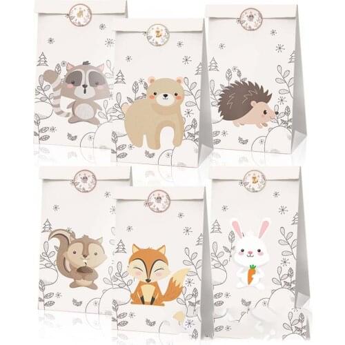 Birthday letter cube sachet Children gift party bag Wedding gifts for guests Candy bar mystery favors bag party distributions