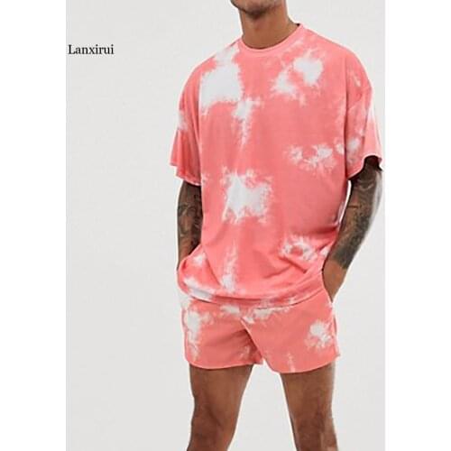 Lanxirui Men's T-shirts With Print