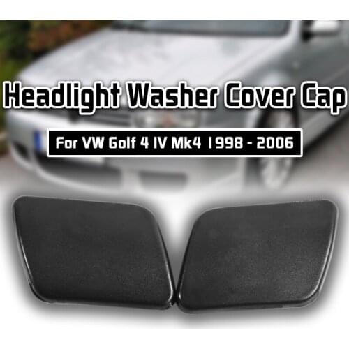 Left/Right Side Front Bumper Headlight Washer Nozzle Cover Cap For VW Golf 4 IV Mk4 1998 1999 2000 2001 2002 2003 2004 2005 2006