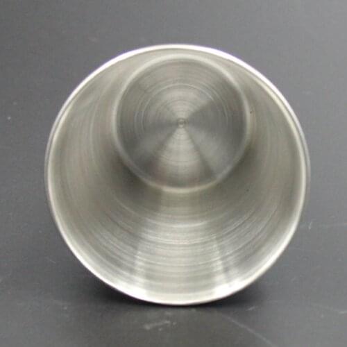 1pc Stemless Metal Wine Glasses Dinner Party Goblets Shatterproof Tumblers 70ml