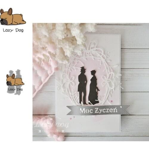 Gentleman Lady Metal Cutting Dies Scrapbooking Stencil Mold Knife Craft Embossing Die Cuts Card Making New Dies For 2020