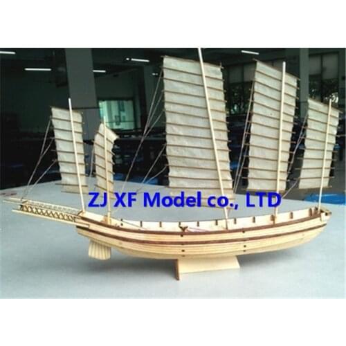 NIDALE model Free shipping Scale 1/80 Chinese ancient sailboat model kits Song Dynasty Large Junk ship model