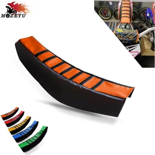 Motorcycle Rubber Gripper Soft Seat Cover For SX XC EXC XCW SXF 85 105 125 150 200 250 300 350 450 YAMAHA TTR110 TTR250