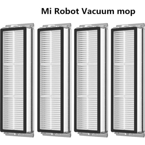 4PCS Washable Accessories Filter For Mi Robot Vacuum mop 1c STYTJ01ZHM Robot Vacuum Cleaner Parts Kits