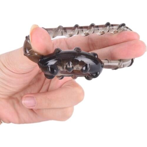 1PCS Dual Cock Ring Soft Silicone Time Delay Erection Cock Ring for Men Sexy Rings Products