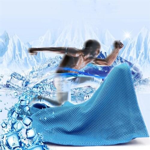 New Outdoor Sports Cool Towel Ice Cold Running Gym Instant Cooling Towel 30*100cm