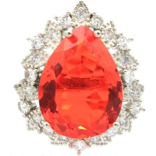 25x21mm Highly Recommend Big Oval Green Peridot Zircon For Women 925 Sterling Silver Rings