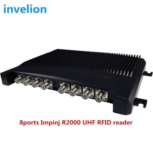 Rfid jewelry UHF RFID RJ45/Ethernet RS232 8 ports channel impinj r2000 uhf rfid reader 500tags/second for sports timing