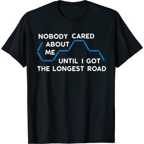 The Longest Road Funny Settlers Board Game Shirt T-Shirt Tops Shirt Funny Personalized Cotton Men Top T-Shirts 3D Printed