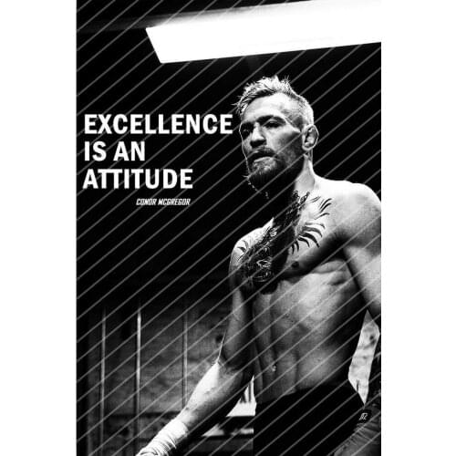 CONOR MCGREGOR 2020 QUOTE Art Film Print Silk Poster Home Wall Decor 24x36inch
