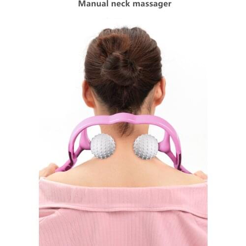 Pressure Point Therapy Neck Massage for Neck & Shoulder Pressure Relieve Hand Roller