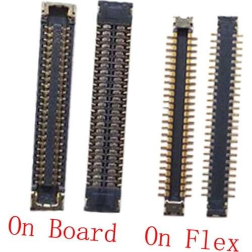 2Pcs Usb Charger Charging Dock Port Flex FPC Connector For Huawei Honor Play4pro Play4 Play 4 4 Pro Maimang 9 Board Plug 50pin